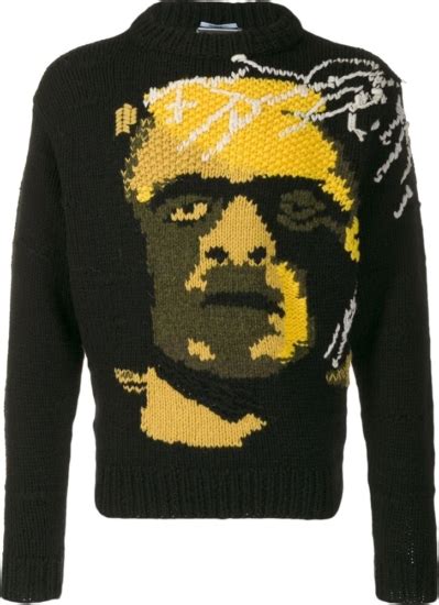 prada sweater frankenstein